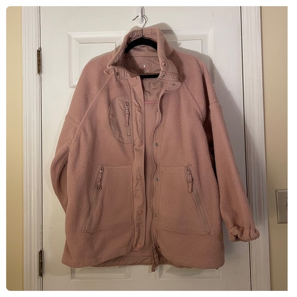 ❌SOLD❌Free People Movement Hit The Trails Fleece Jacket - Picture 5 of 7